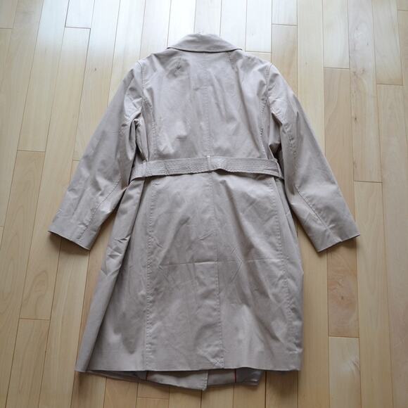 NWT Talbots Trench Coat Classic Tan Size 1XP - Picture 5 of 7